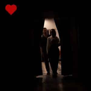 Valentino vakarienė tamsoje